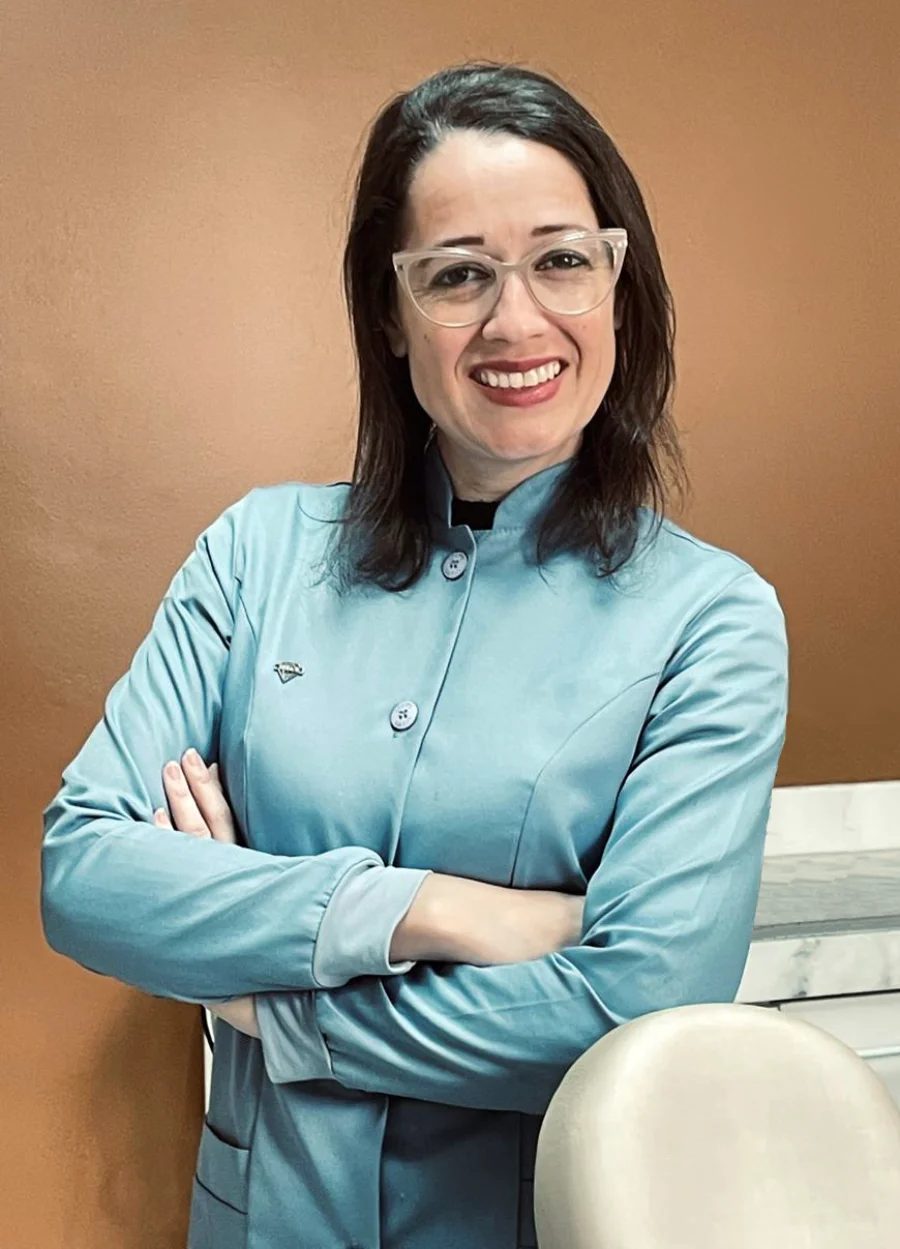 Dentista sorrindo